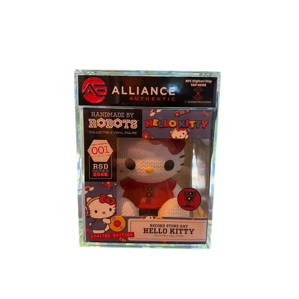 Hello Kitty Record Store Day Vinyl Figure Handmade by Robots